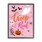 Stupell Industries Creep It Real Pink Halloween Phrase Framed Giclee Art